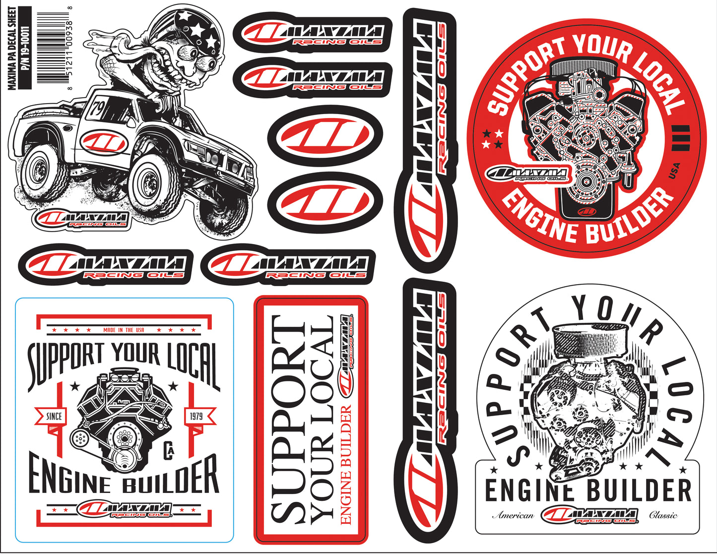 PA DECAL SHEET