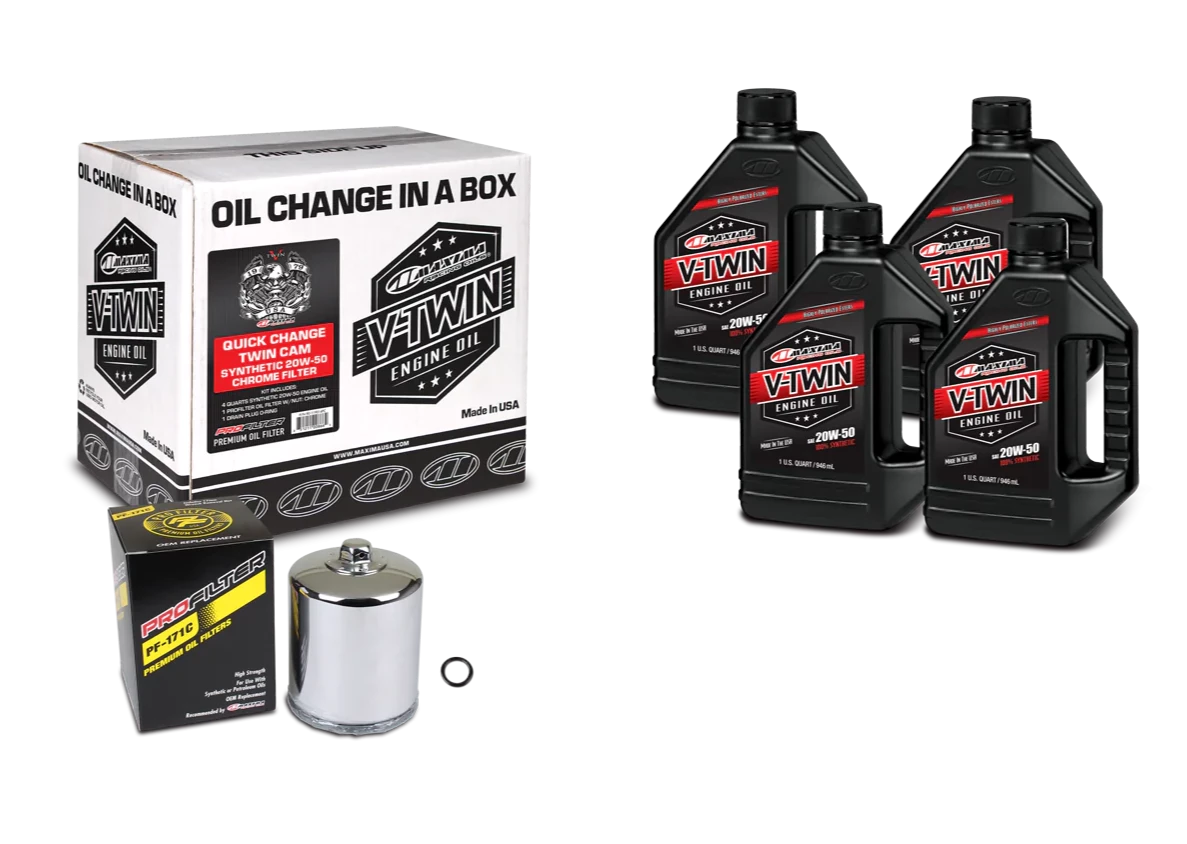 TWIN CAM SYNTHETIC 20W-50 ('99 - CURRENT TWIN CAM ENG)