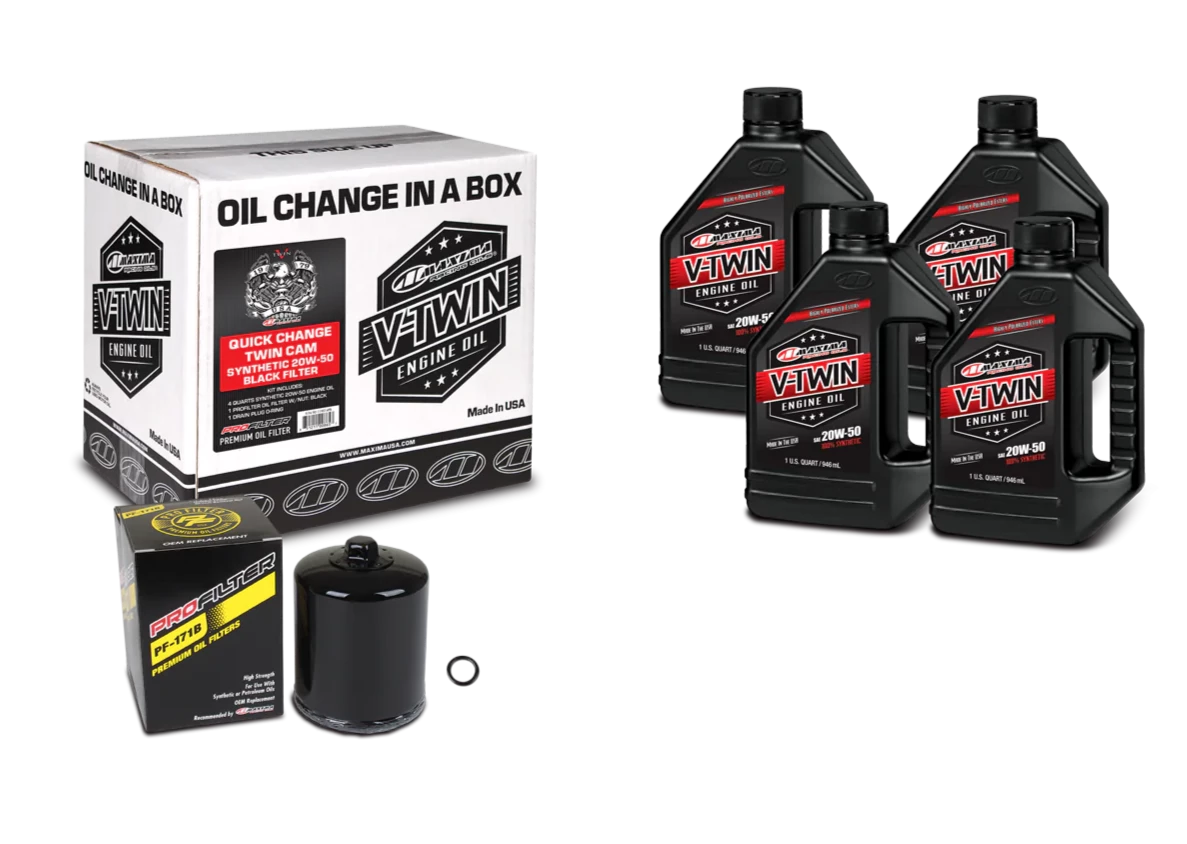TWIN CAM SYNTHETIC 20W-50 ('99 - CURRENT TWIN CAM ENG)