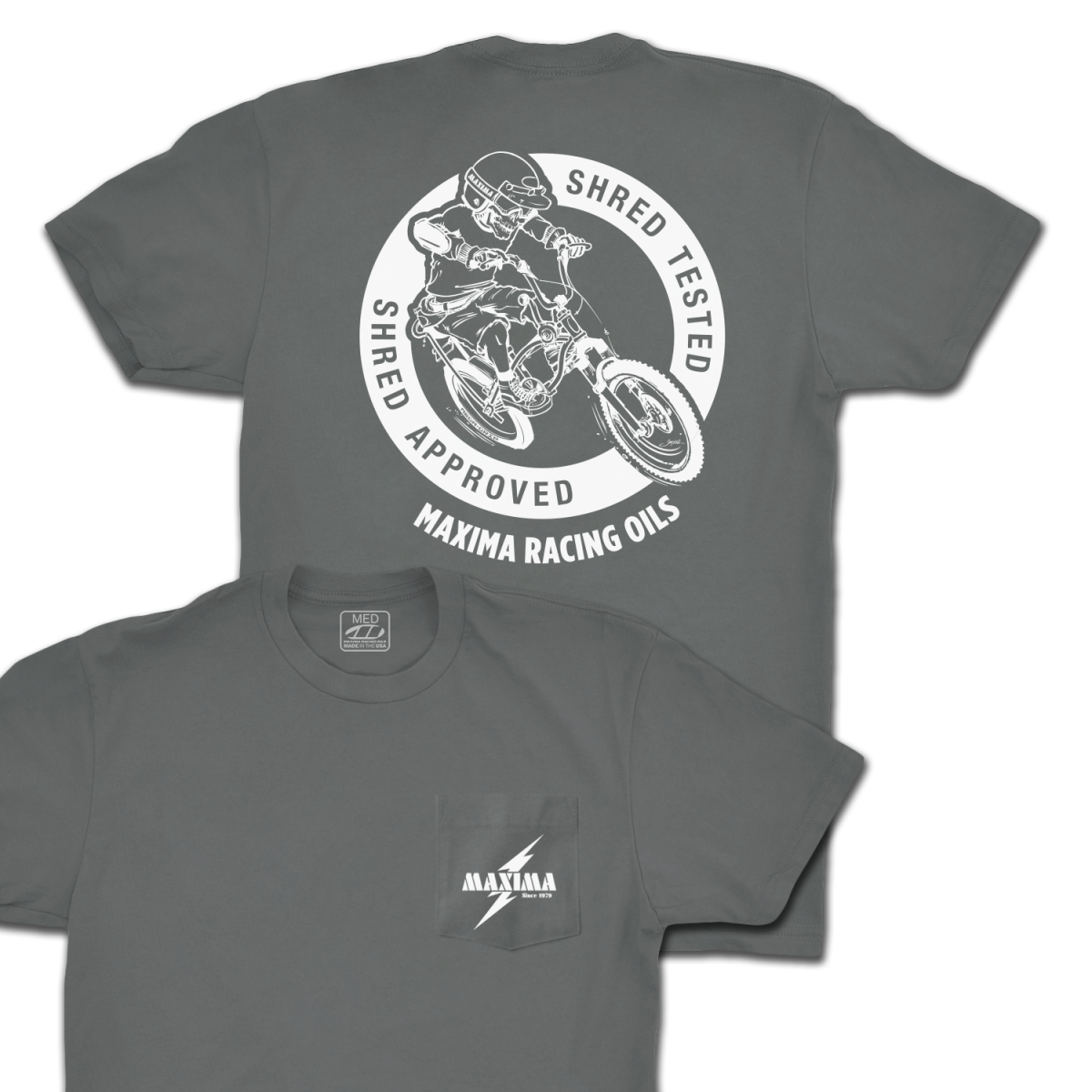 SHRED TESTED BIKE POCKET T-SHIRT