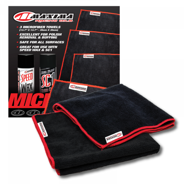 MICROFIBER TOWELS 3-PACK