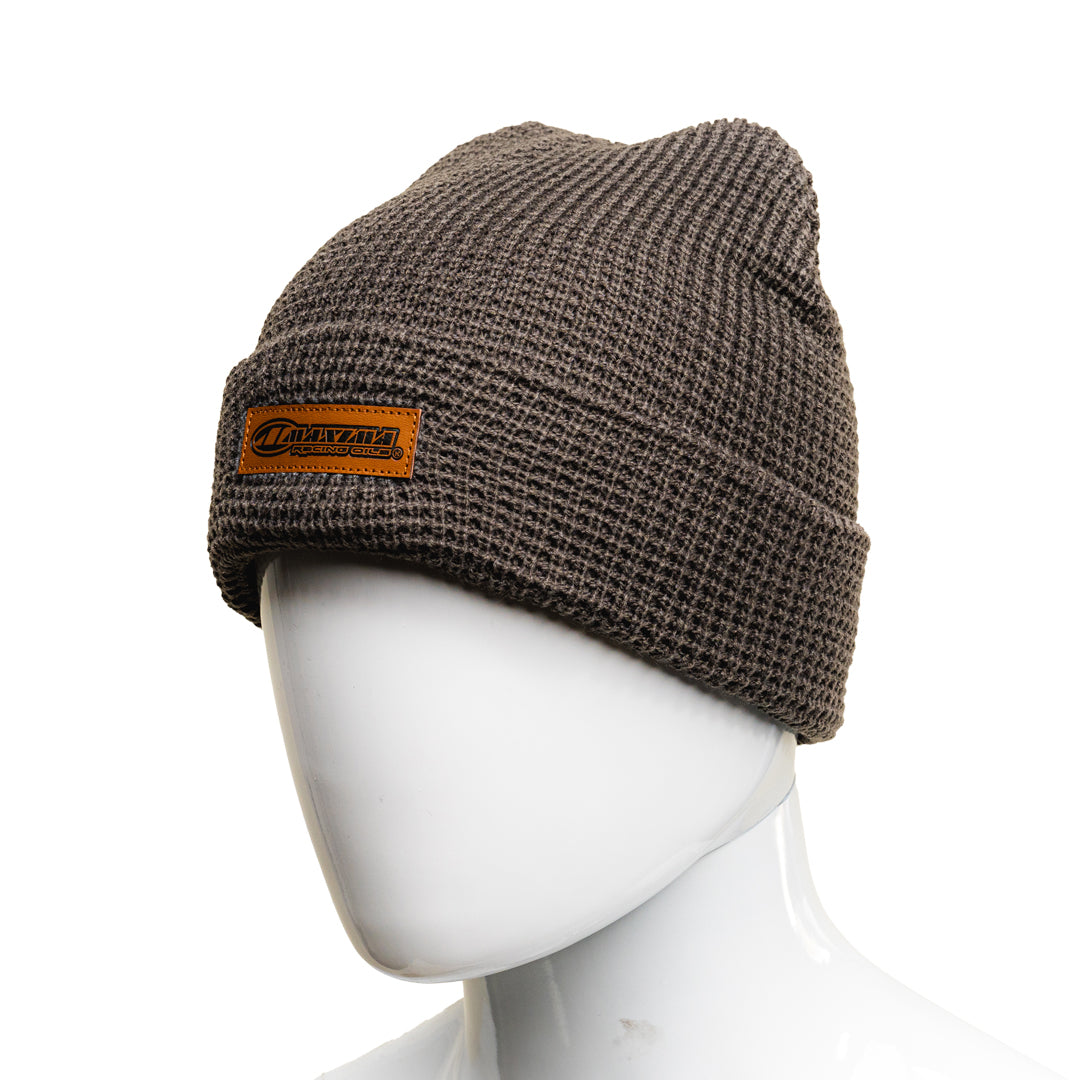 BEANIE LEATHER PATCH