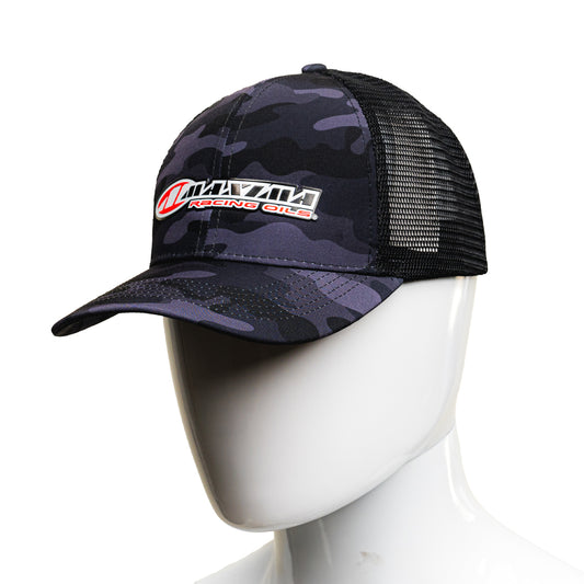 HORIZONTAL LOGO CAMO TRUCKER HAT